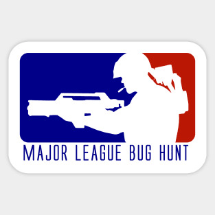 Major League Bug Hunt Sticker